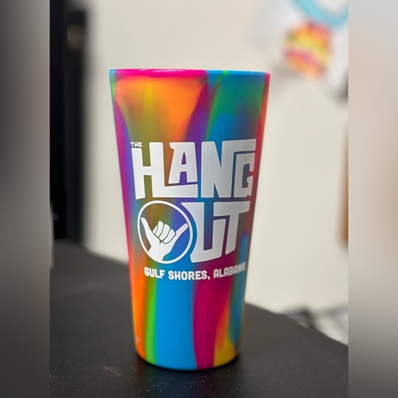 Silipint tie dye silicone cup 22 oz THE HANG OUT Gulf Shores, AL - Picture 4 of 7